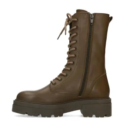 Army Leren Veterlaarsjes^Sacha Cheap