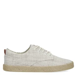 Beige Canvas Sneakers Met Print^Sacha Best