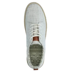 Beige Canvas Sneakers Met Print^Sacha Best
