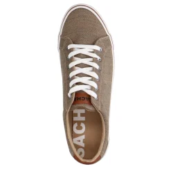 Beige Canvas Veterschoenen^Sacha Clearance