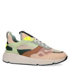 Beige Dad Sneakers Met Multicolor Details^Sacha Clearance