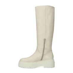 Beige Hoge Chelsea Boots^Sacha Flash Sale