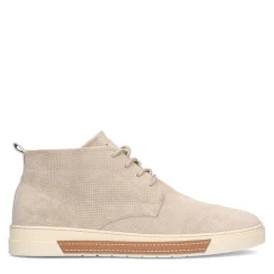 Beige Hoge Leren Sneakers^Sacha Store