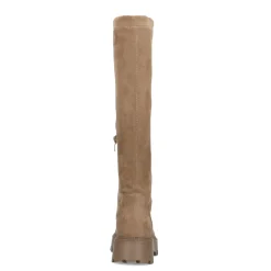 Beige Hoge Stretch Laarzen^Sacha Clearance
