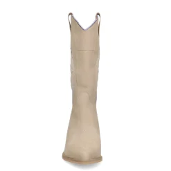 Beige Leren Cowboylaarzen^Sacha Best