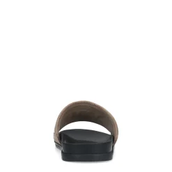 Beige Leren Slippers^Sacha New