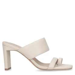 Beige Muiltjes Met Hak^Sacha Shop