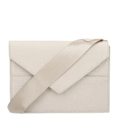 Beige Schoudertas Met Croco Print^Sacha Cheap