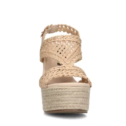 Beige Sleehak Sandalen^Sacha Discount