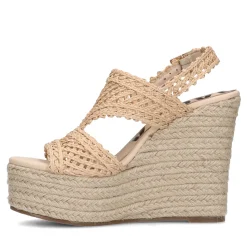 Beige Sleehak Sandalen^Sacha Discount