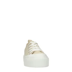 Beige Sneakers Met Platformzool^Sacha Store