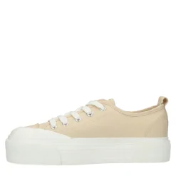 Beige Sneakers Met Platformzool^Sacha Store