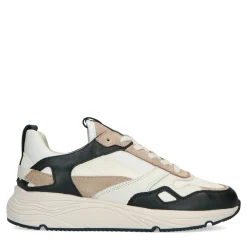 Beige Sneakers Met Zwarte Details^Sacha Cheap