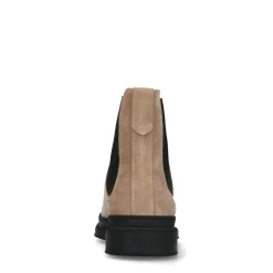 Beige Suede Chelsea Boots^Sacha Outlet