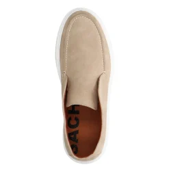 Beige Suede Hoge Loafers^Sacha Best Sale