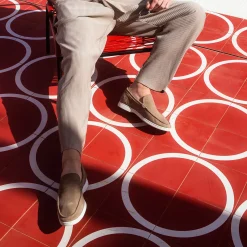 Beige Suede Loafers^Sacha Best Sale