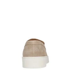 Beige Suede Loafers Met Plateau Zool^Sacha Cheap