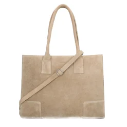 Beige Suede Shopper^Sacha Best