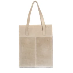 Beige Suede Shopper^Sacha Store