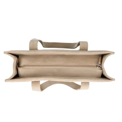 Beige Suede Shopper^Sacha Store