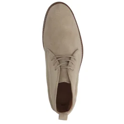 Beige Suede Veterschoenen^Sacha Cheap