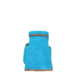 Blauwe Muiltjes Met Hak^Sacha Cheap