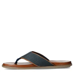 Blauwe Nubuck Slippers^Sacha Cheap