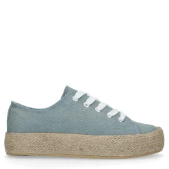 Blauwe Sneakers Met Touwzool^Sacha Sale