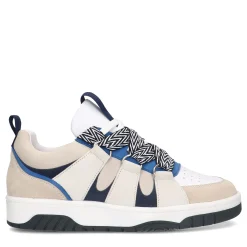 Blauwe Suede Sneakers Met Chunky Veters^Sacha Flash Sale