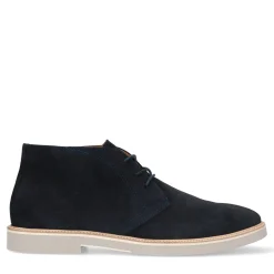 Blauwe Suede Veterschoenen^Sacha Flash Sale