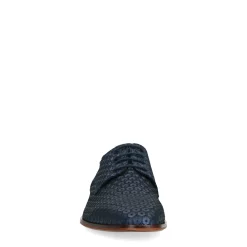 Blauw-Paarse Veterschoenen Met Diamantpatroon^Sacha Best