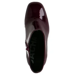 Bordeaux Enkelboots Met Hak^Sacha Fashion