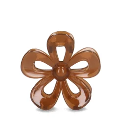 Bruine Bloem Haarclip^Sacha Cheap