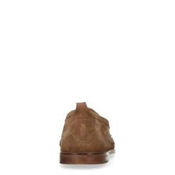 Bruine Gevlochten Suede Loafers^Sacha Best Sale