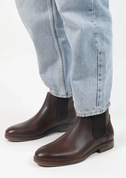 Bruine Leren Chelsea Boots^Sacha Store