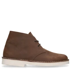 Bruine Leren Desert Boots^Sacha Hot
