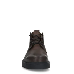 Bruine Leren Veterboots^Sacha Store