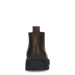 Bruine Leren Veterboots^Sacha Store