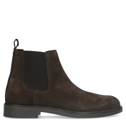 Bruine Suede Chelsea Boots^Sacha Store
