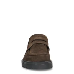 Bruine Suede Loafers^Sacha Discount
