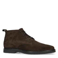 Bruine Suede Veterboots^Sacha Flash Sale