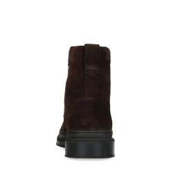 Bruine Suede Veterboots^Sacha Online