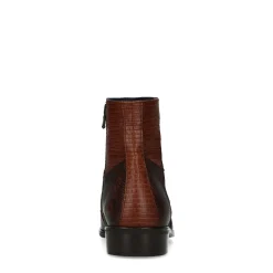 Bruine Western Boots Met Snakeskin^Sacha Sale