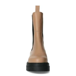 Camel Leren Chelsea Boots^Sacha Online