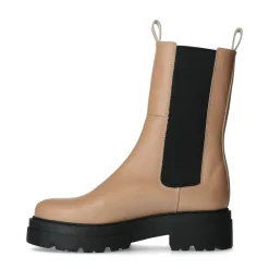 Camel Leren Chelsea Boots^Sacha Online