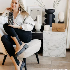 Camel Leren Chelsea Boots^Sacha Online