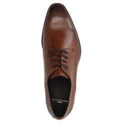 Camel Leren Veterschoenen^Sacha New