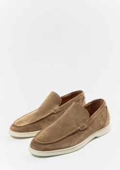 Camel Suede Loafers^Sacha Cheap