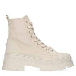 Canvas Latte Veterlaarsjes^Sacha Online