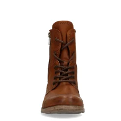 Cognac Combat Boots^Sacha Best